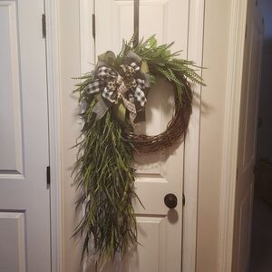 18" Sawgrass Grapevine All Season Wreath - Interchangeable Bows